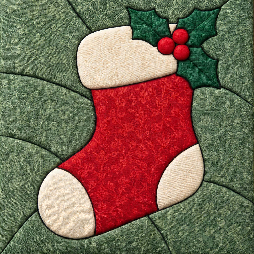 Christmas Stocking – No-Sew Fabric Art Kit