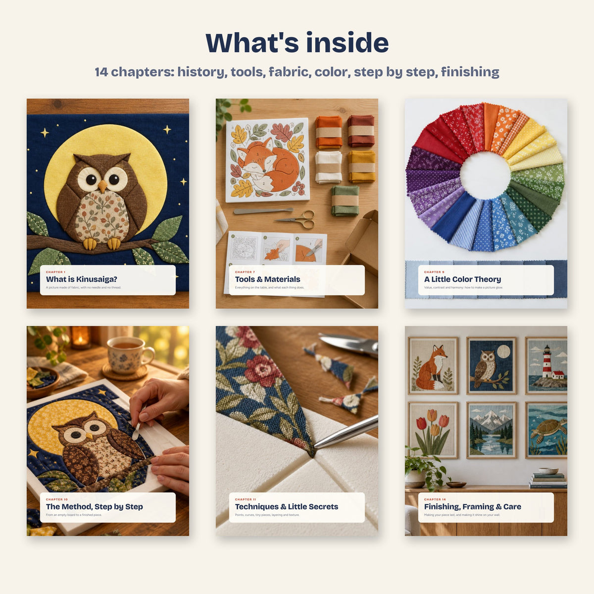 Chapters inside the eBook