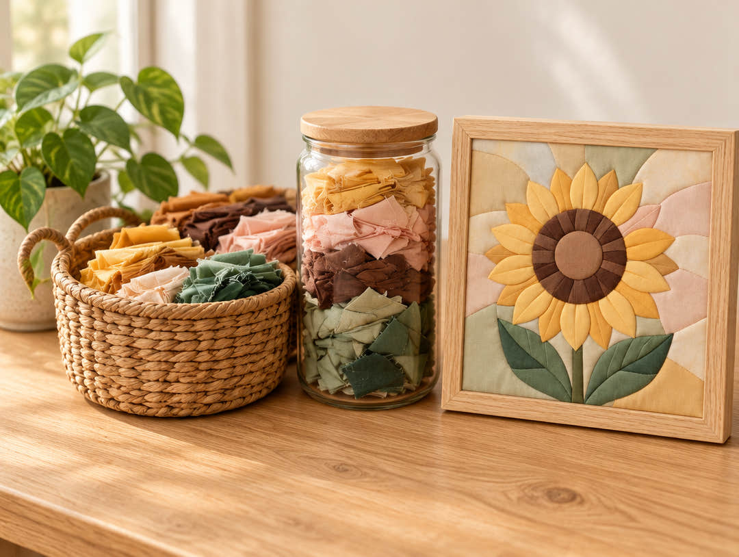 An art born from leftover silk
