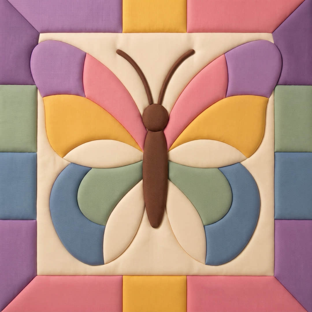 Patchwork Butterfly