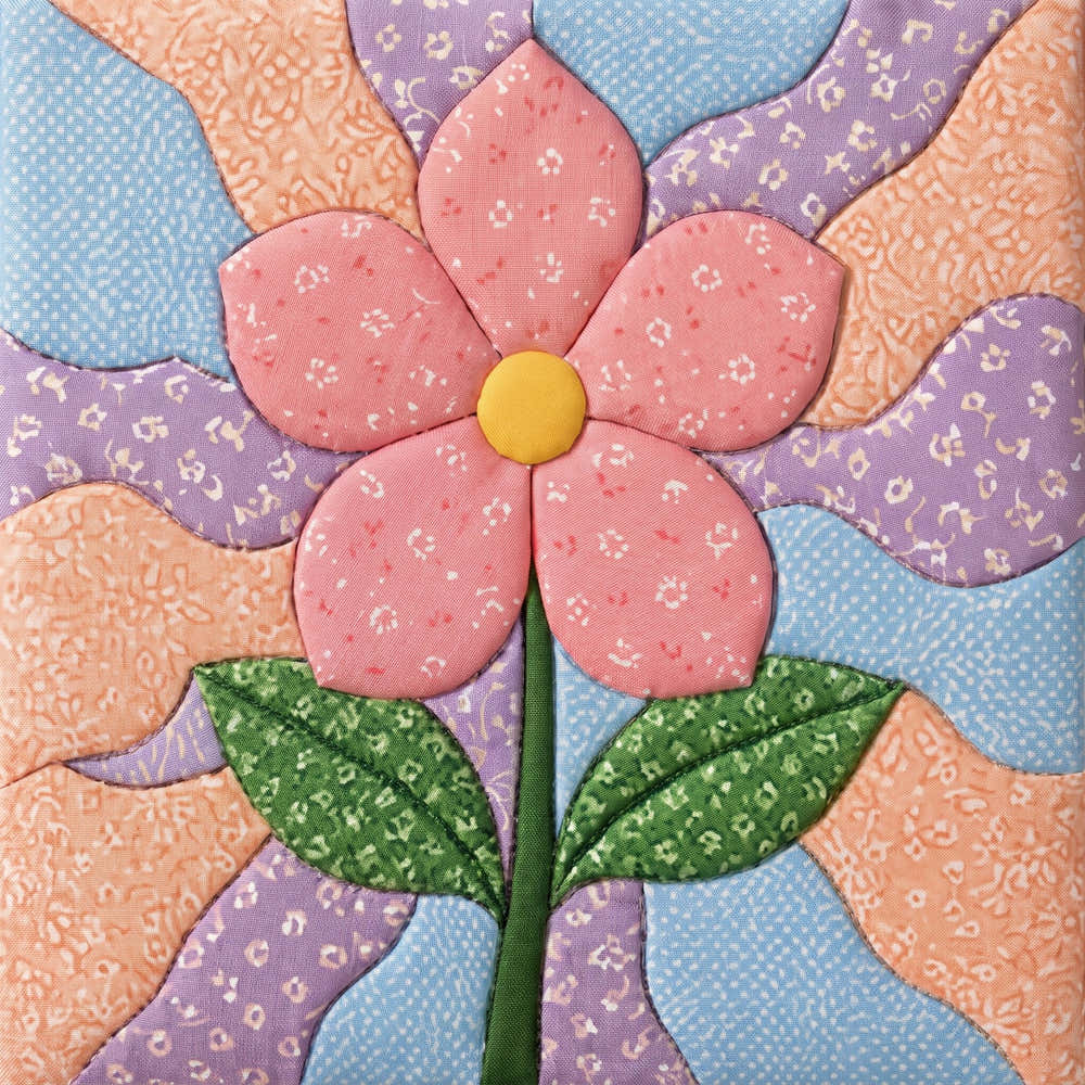 Pink Blossom – No-Sew Fabric Art Kit