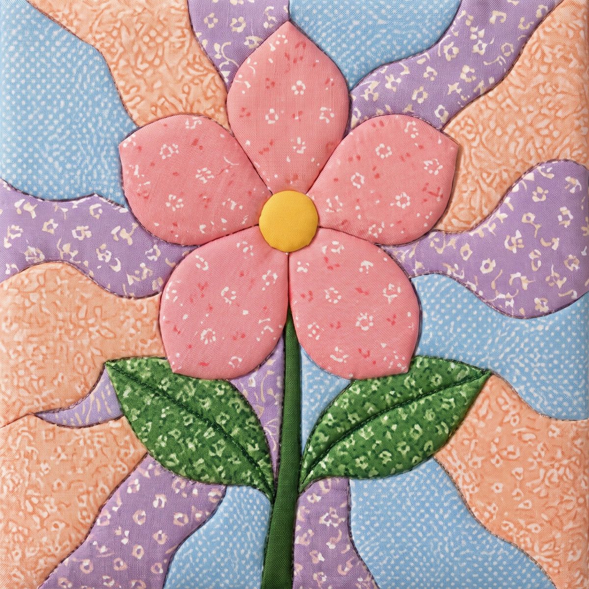 Pink Blossom – No-Sew Fabric Art Kit