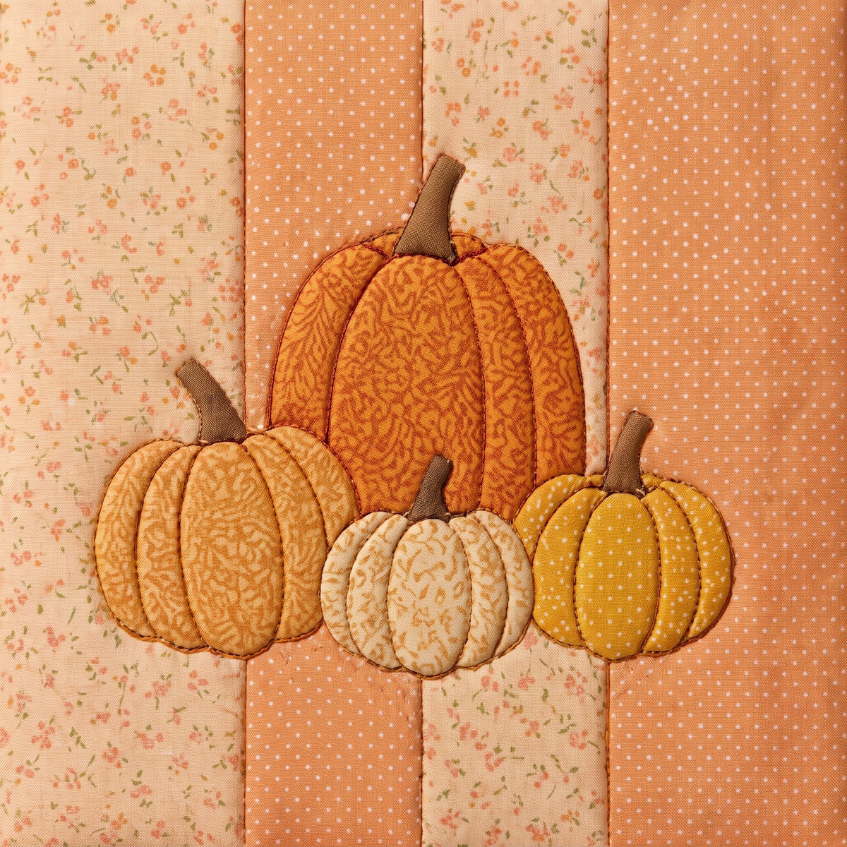 Pumpkin Patch – No-Sew Fabric Art Kit