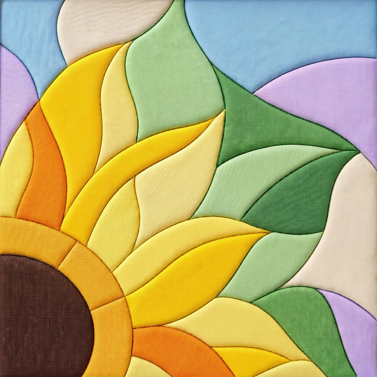 Sunny Sunflower – No-Sew Fabric Art Kit