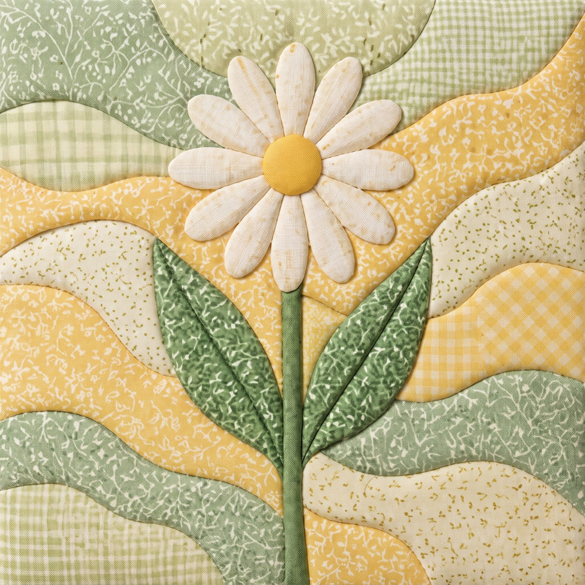 Sweet Daisy – No-Sew Fabric Art Kit