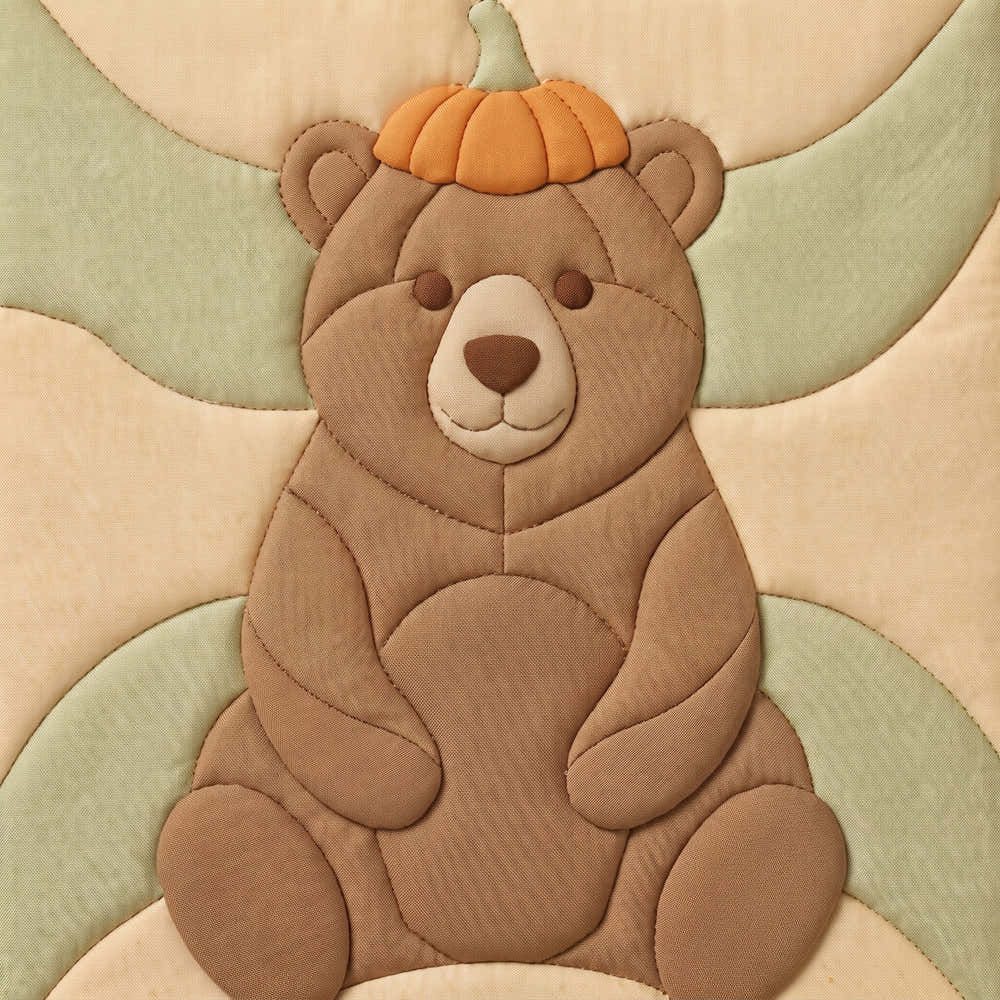 Teddy Bear – No-Sew Fabric Art Kit